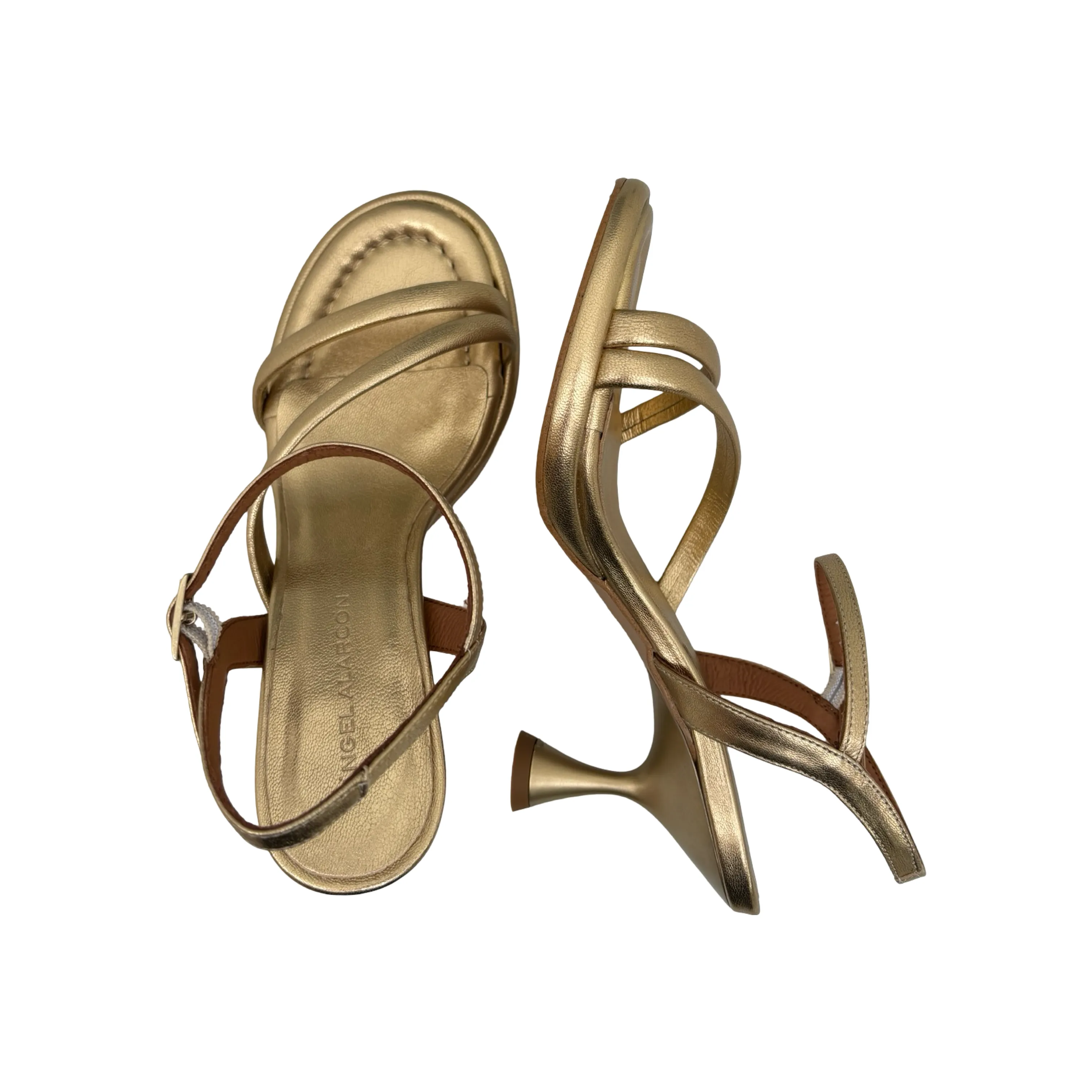 24098 Cathy Gold Sandal