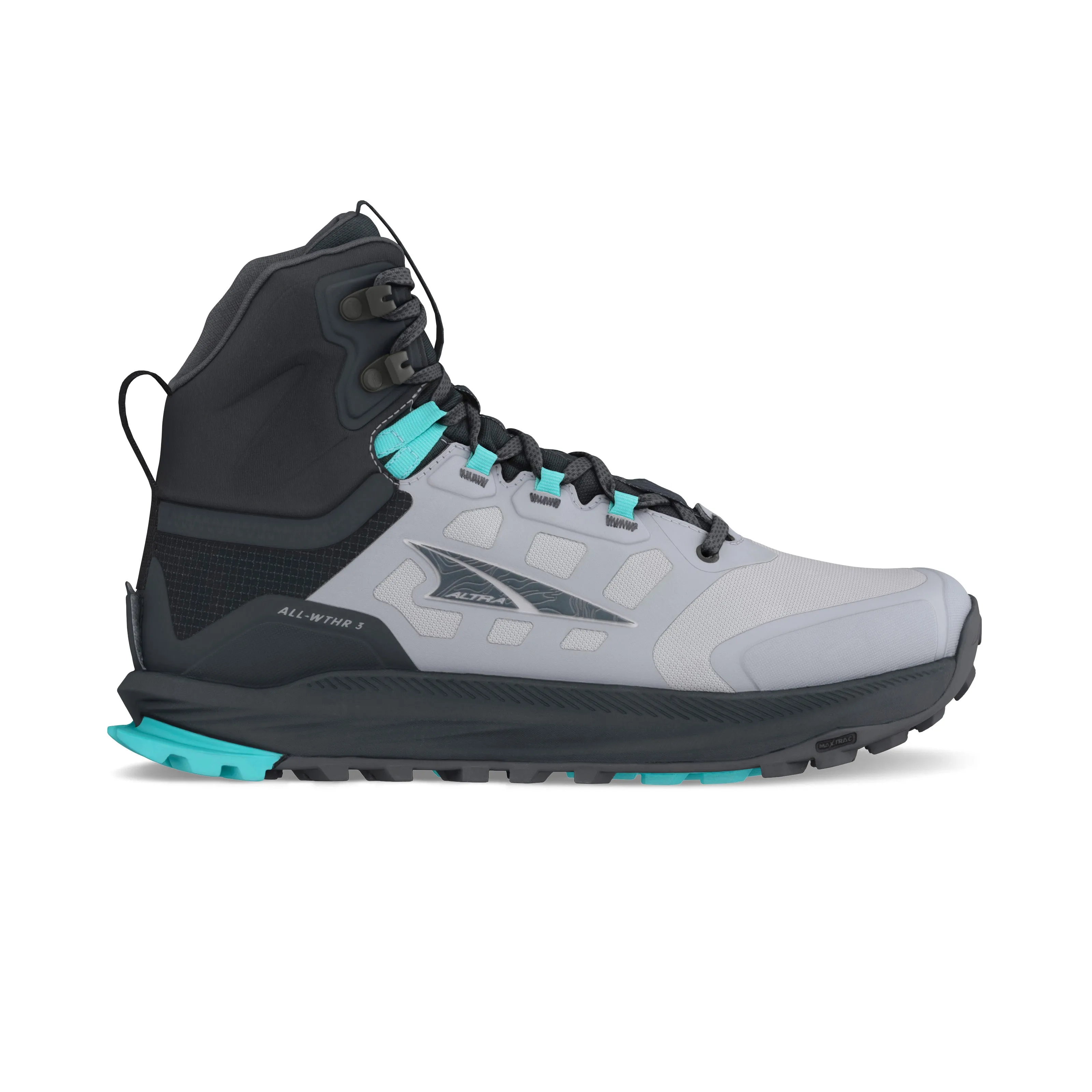 Altra | Lone Peak 9 Waterproof MID | Women's | Black/Gray