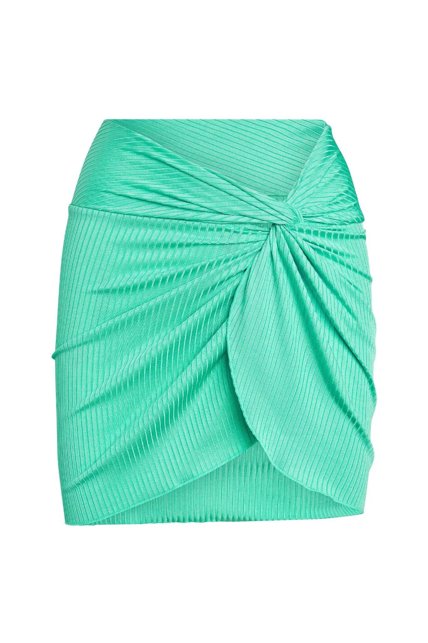 Andros Mini Sarong - Turquoise Wide Rib