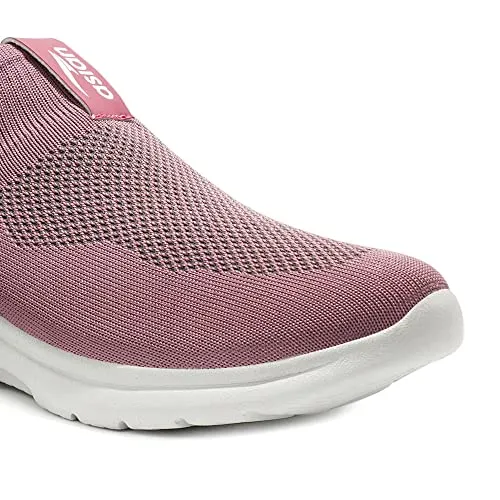 ASIAN Sunshine-01 Breathable Light Weight with Memory Foam Insole Casual & Sports Shoes for Women & Girls Mauve