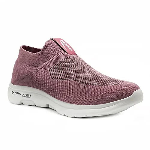 ASIAN Sunshine-01 Breathable Light Weight with Memory Foam Insole Casual & Sports Shoes for Women & Girls Mauve