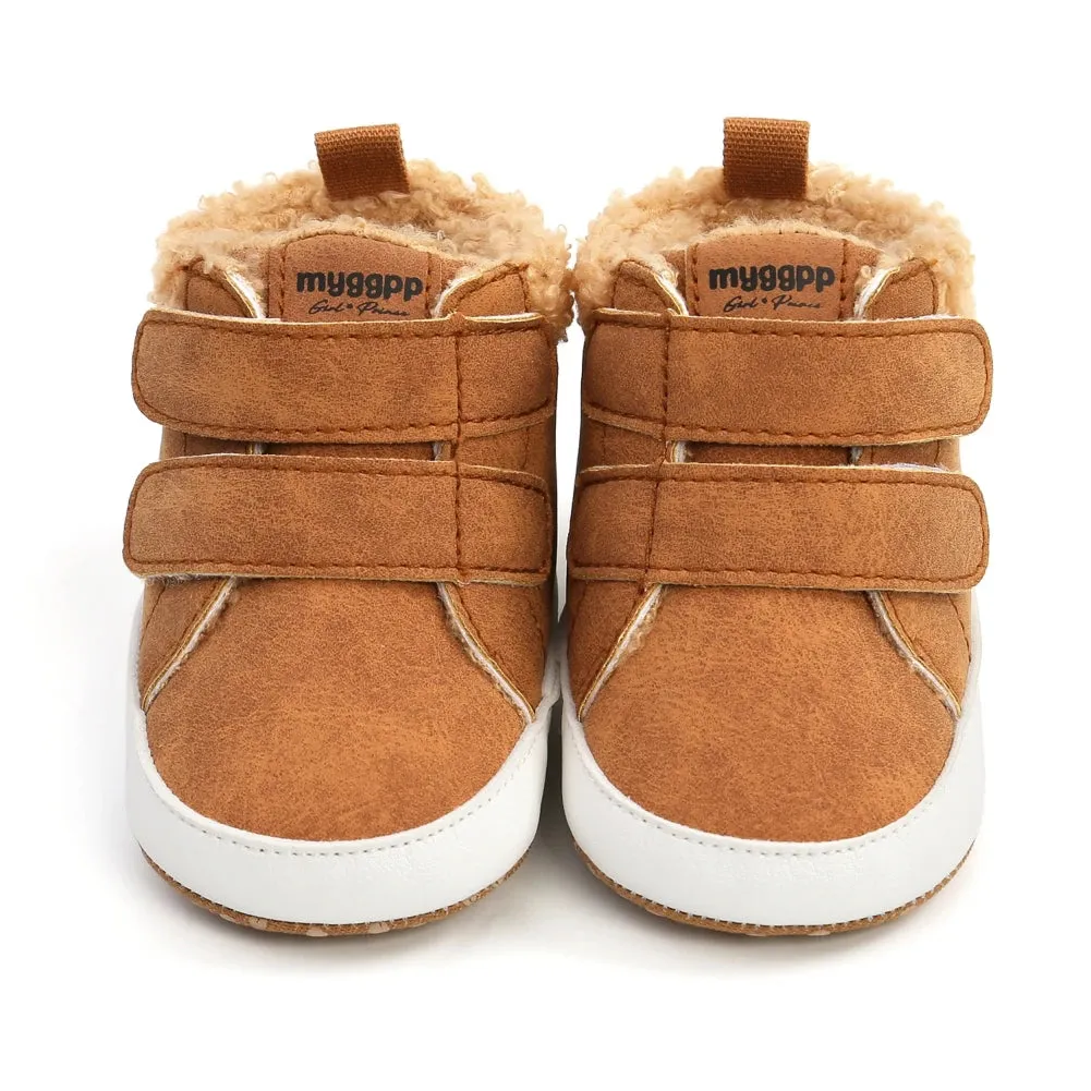 Baby Shoes Boy and Girl Winter Warm Infant Snow Boots Fleece Soft Bottom Shoe New born Indoor Sneakers Toddler First Walkers