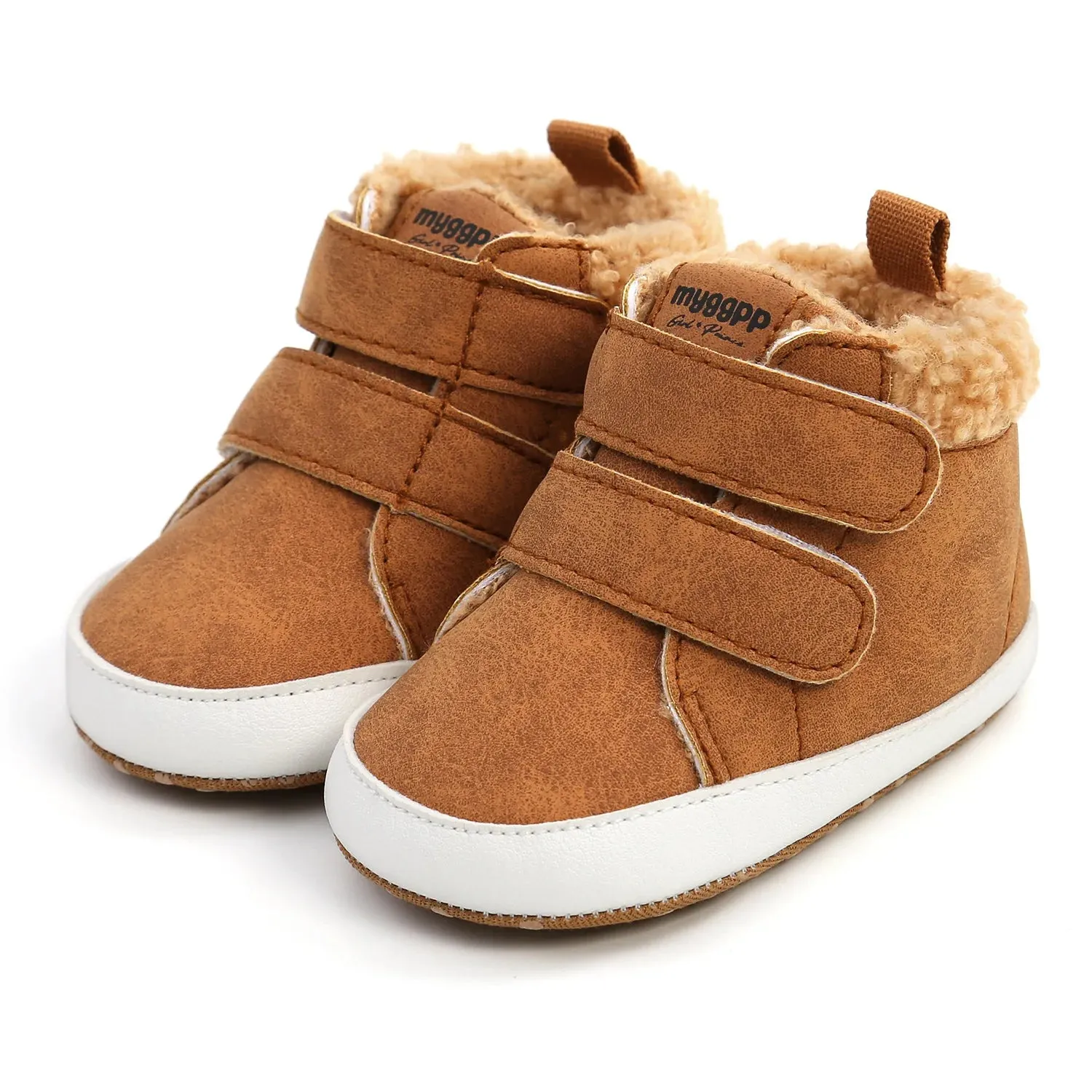 Baby Shoes Boy and Girl Winter Warm Infant Snow Boots Fleece Soft Bottom Shoe New born Indoor Sneakers Toddler First Walkers