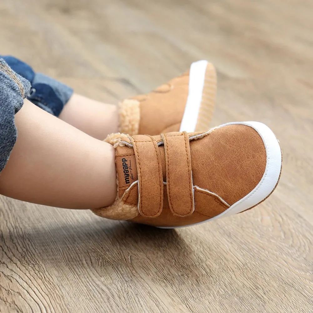 Baby Shoes Boy and Girl Winter Warm Infant Snow Boots Fleece Soft Bottom Shoe New born Indoor Sneakers Toddler First Walkers