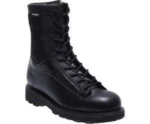 Bates E03140 Men's 8" Durashocks Lace-To-Toe Side-Zip Boots - Black