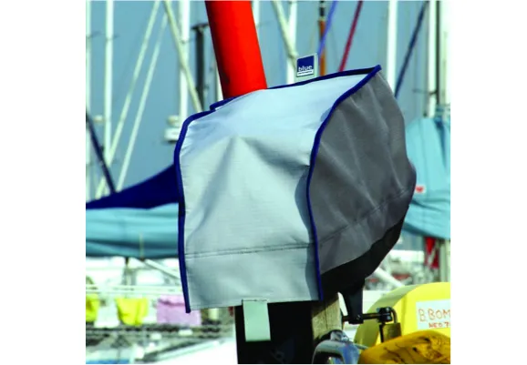 Blue Performance Outboard Cover - Breathable