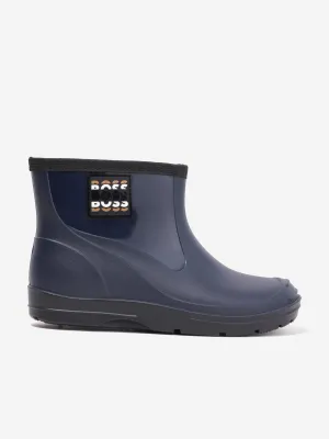 BOSS Boys Logo Wellies in Navy