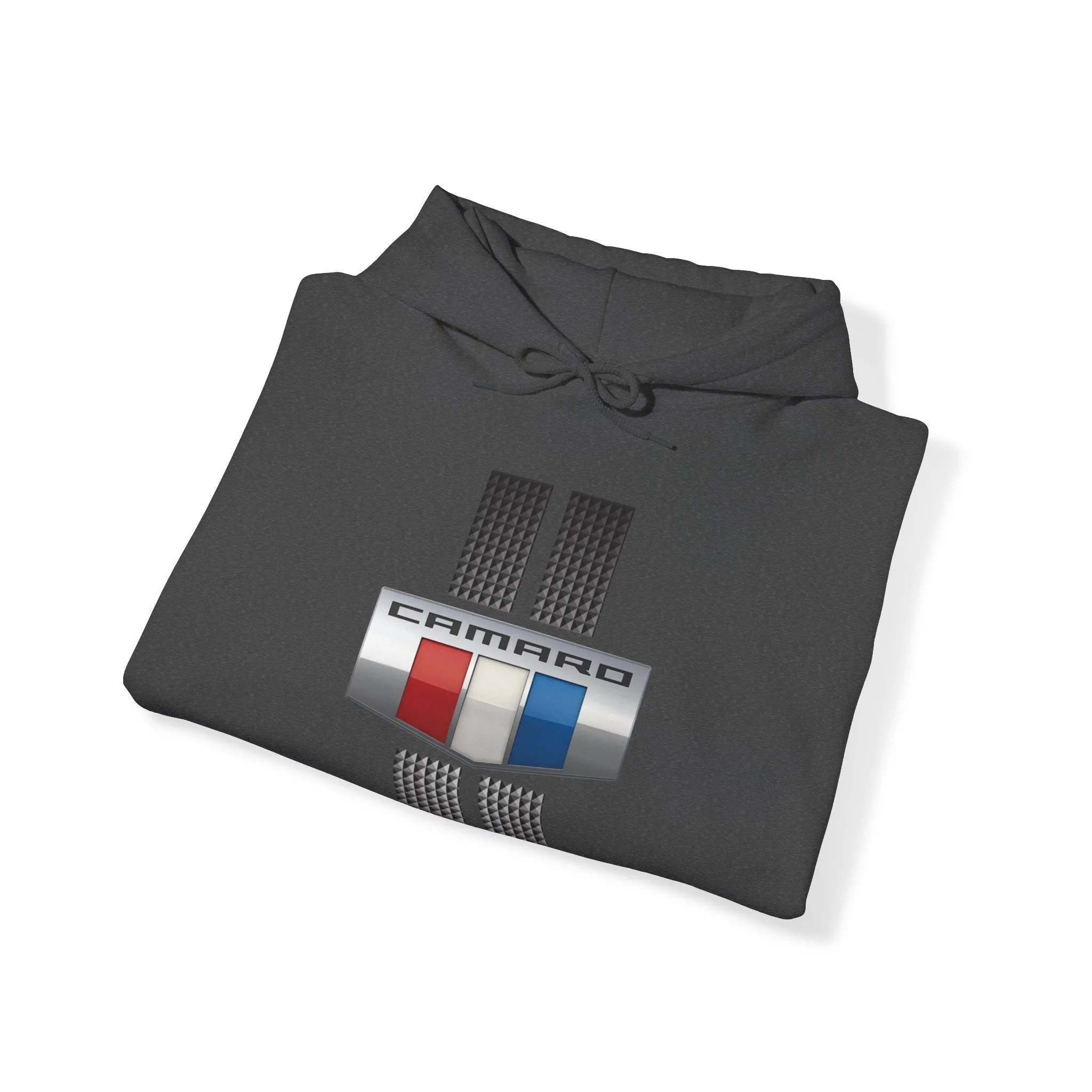 Camaro 3 Color Carbon Badge Fleece Hoodie