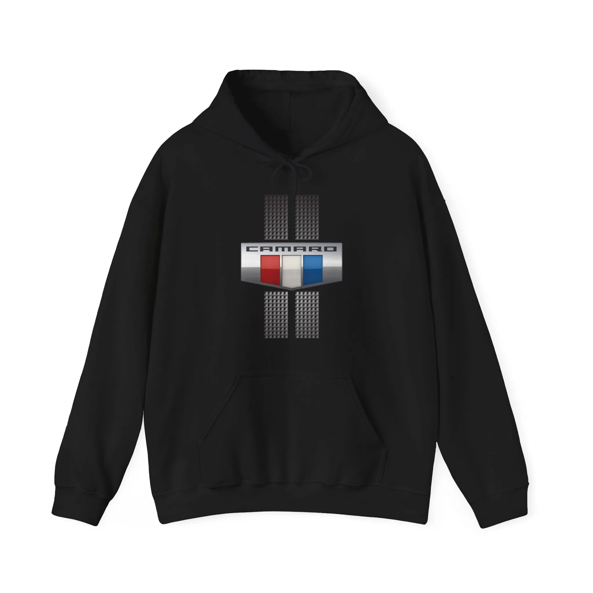 Camaro Tri Color Carbon Badge Fleece Hoodie