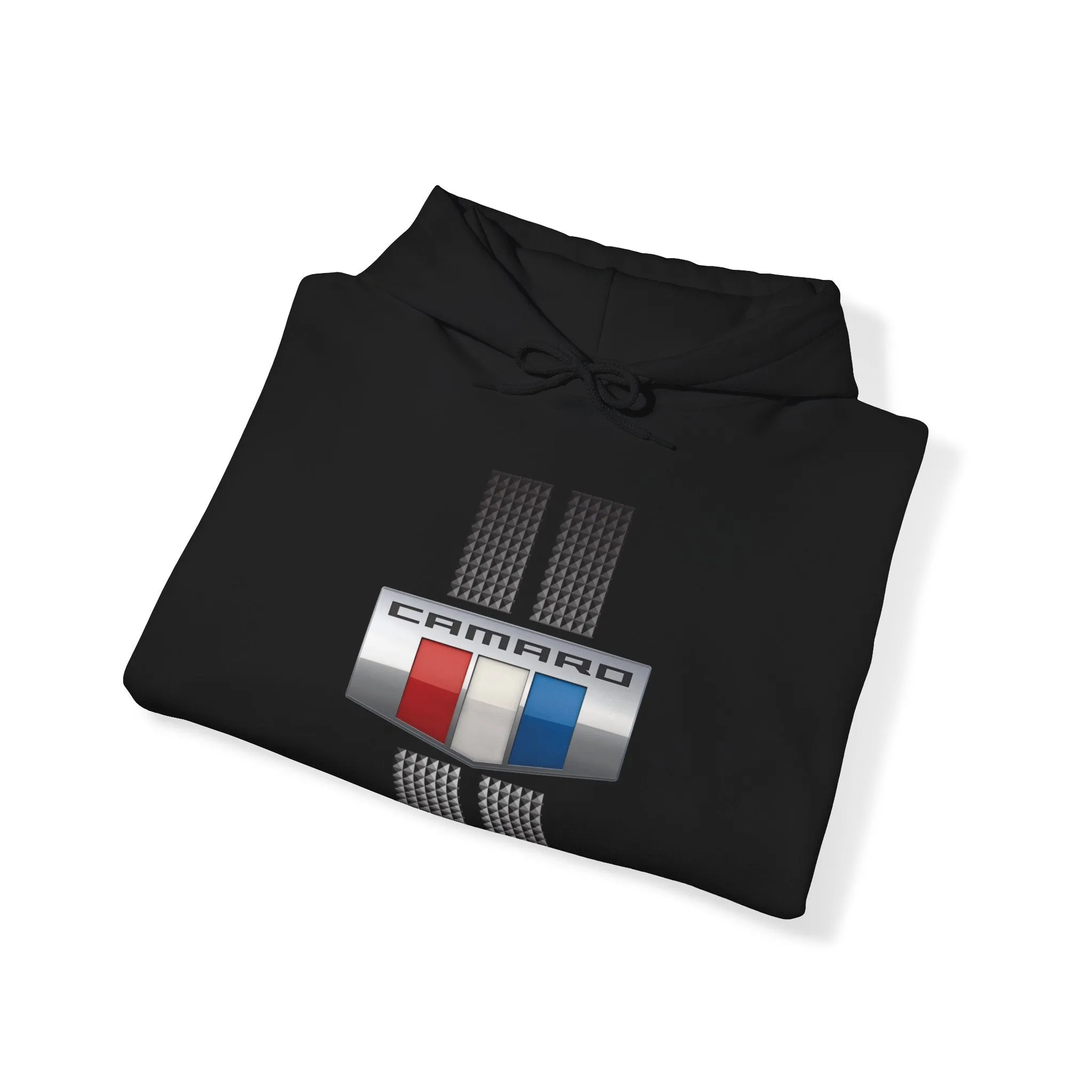 Camaro Tri Color Carbon Badge Fleece Hoodie