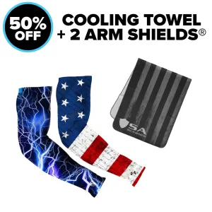 COOLING TOWEL   2 ARM SHIELDS®