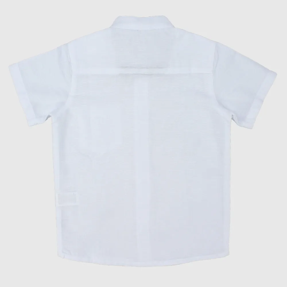 Cotton Short-Sleeved Shirt