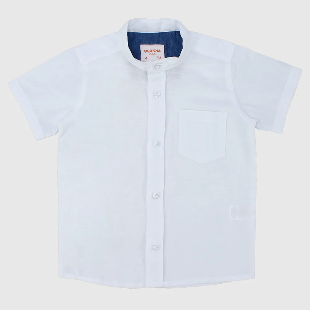 Cotton Short-Sleeved Shirt