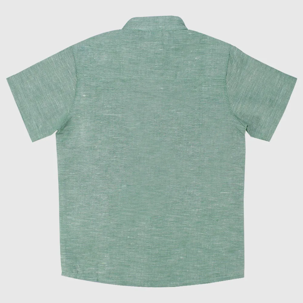 Cotton Short-Sleeved Shirt