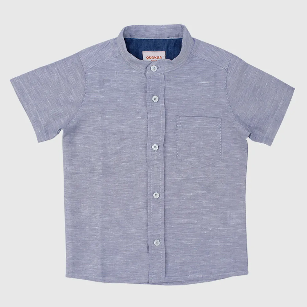 Cotton Short-Sleeved Shirt