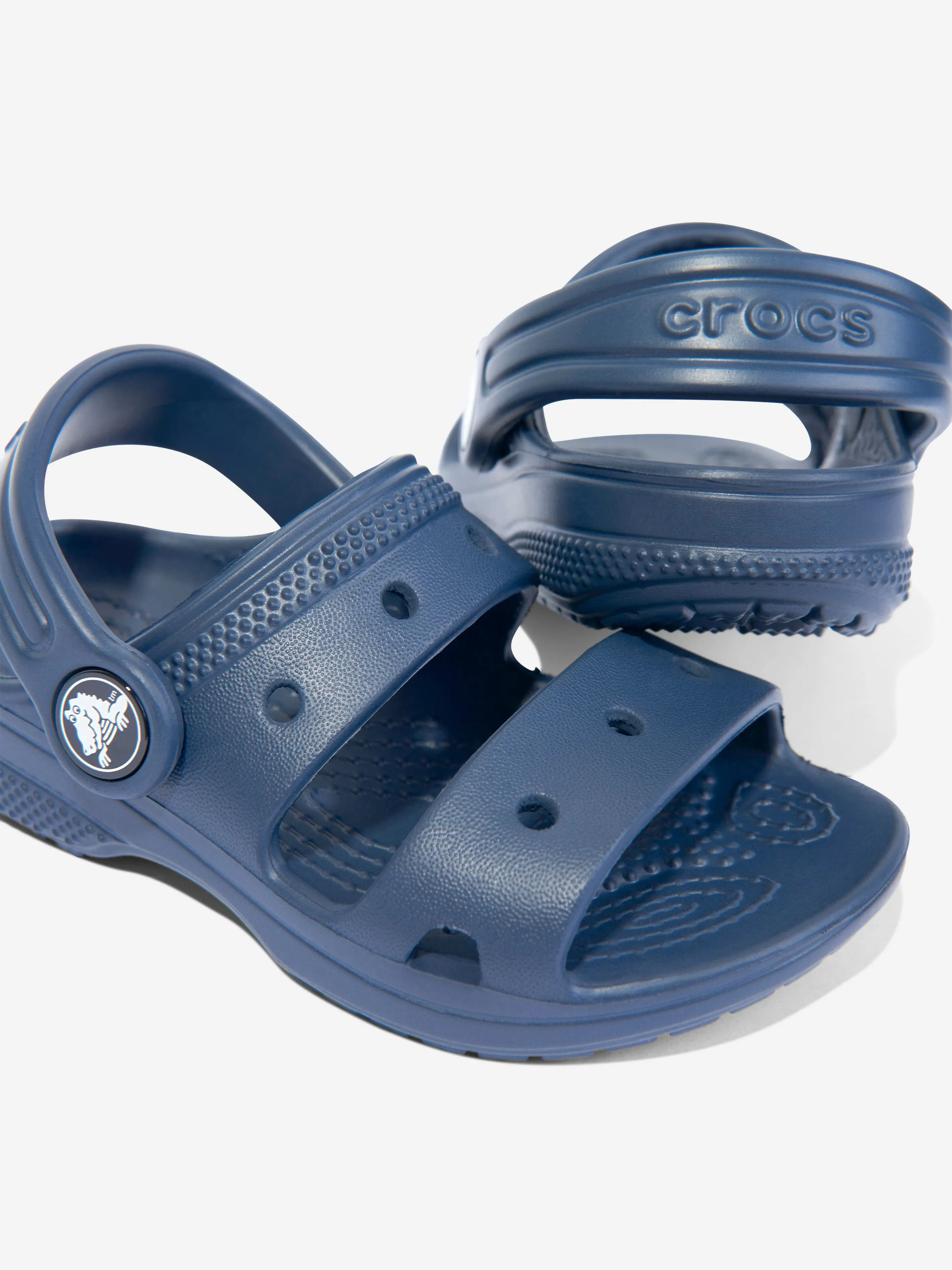 Crocs Kids Classic Crocs Sandal in Navy