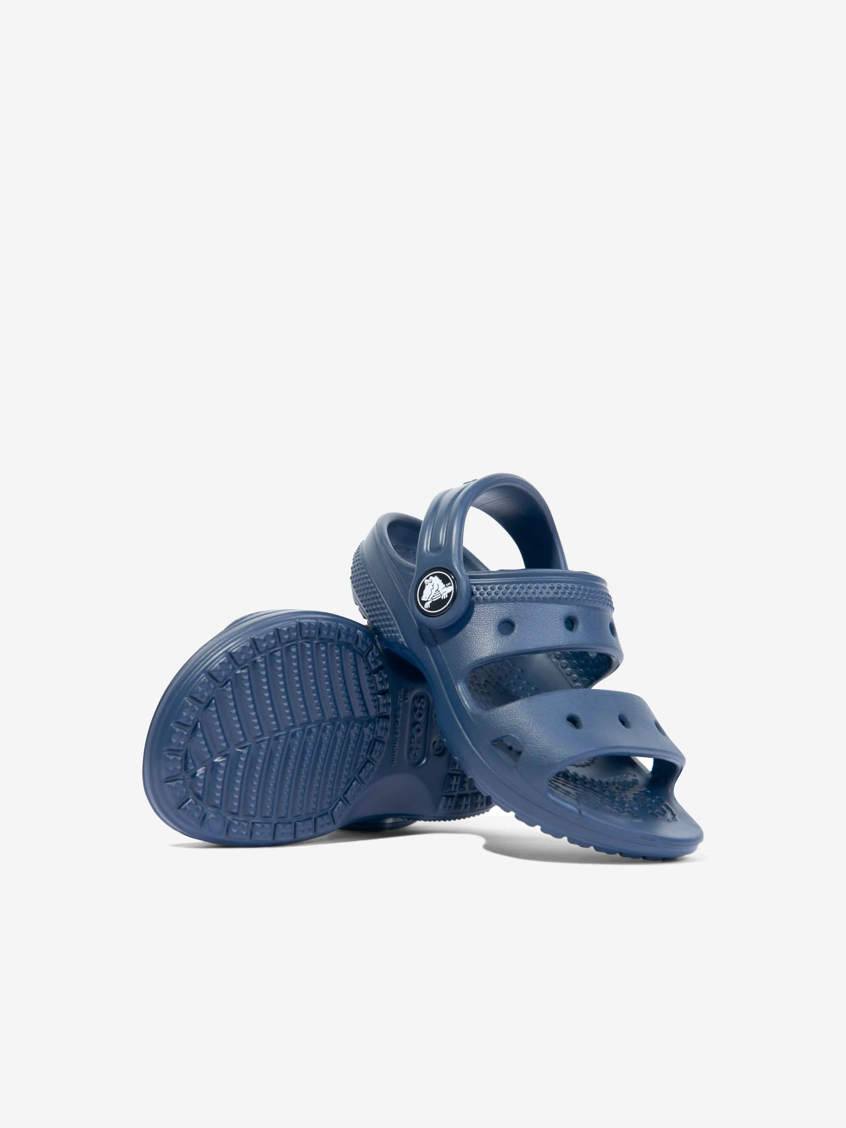 Crocs Kids Classic Crocs Sandal in Navy