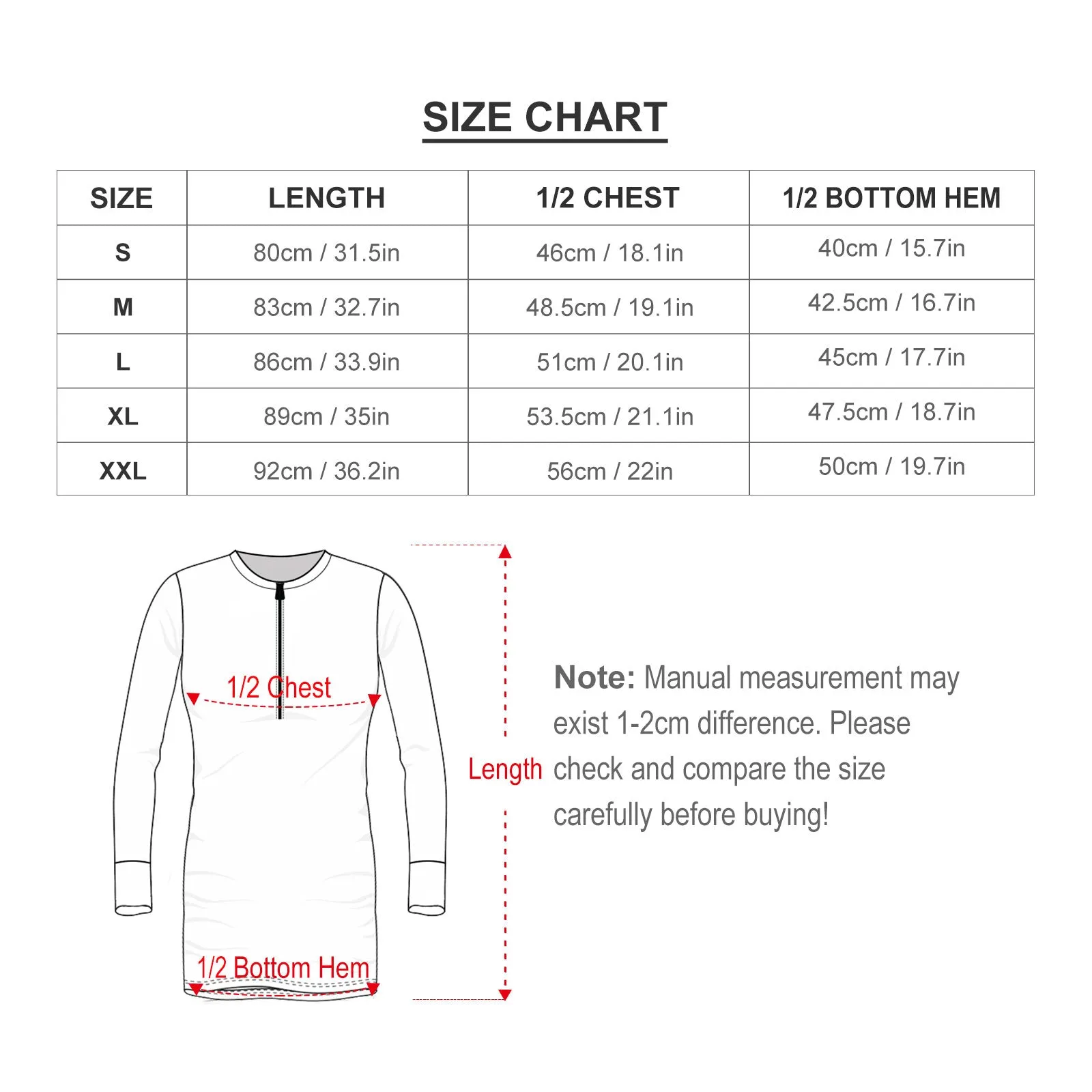 Custom Face Love Women's Quarter Zip Long Sleeve Hip Covering Waist Short Dress