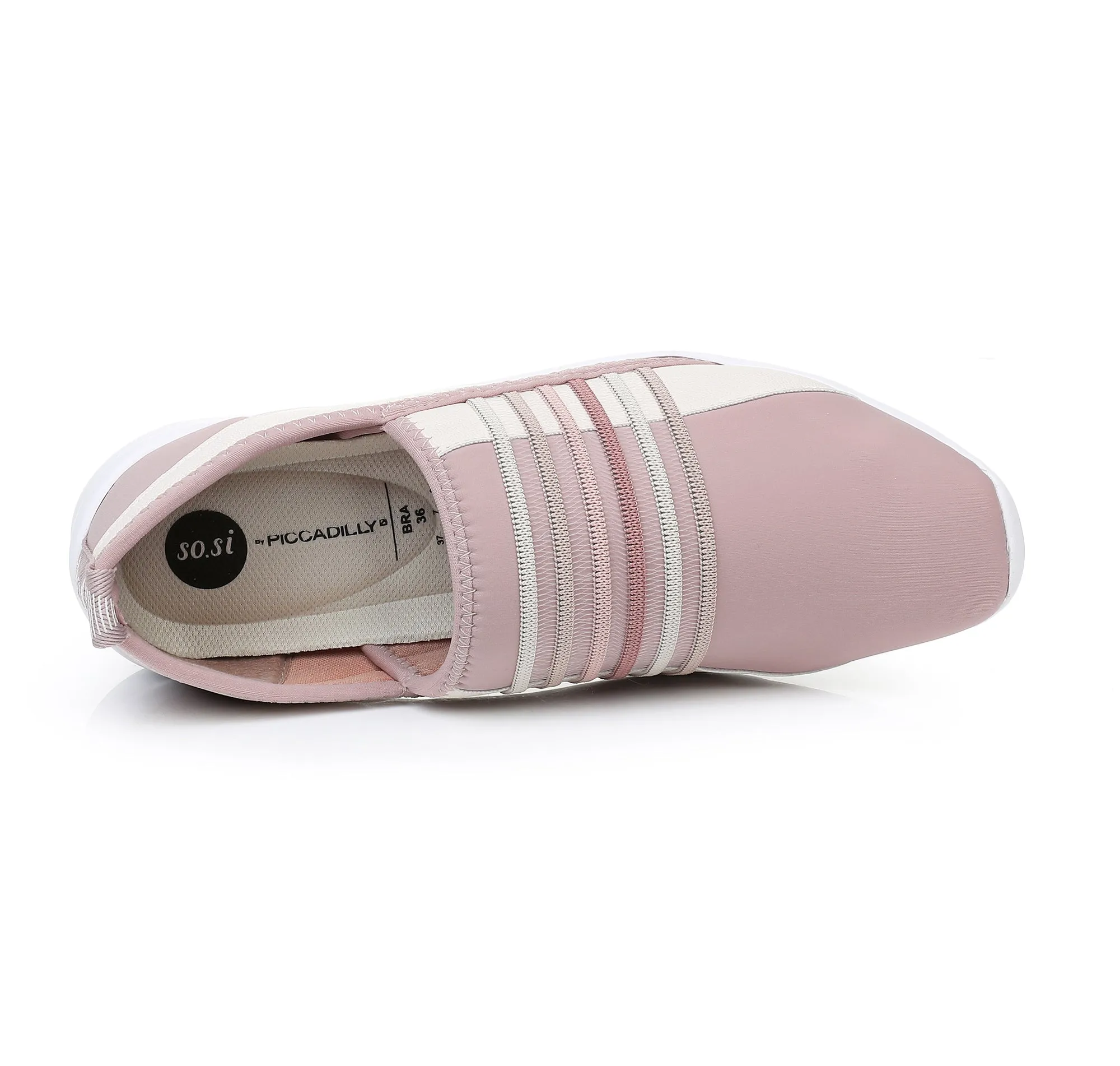 Optimized Title: Stylish Rose Easy Glide Sneakers - Model S005035