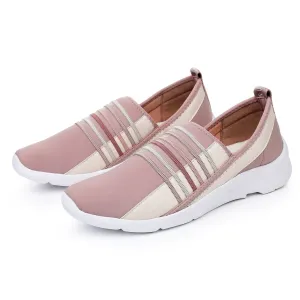 Optimized Title: Stylish Rose Easy Glide Sneakers - Model S005035