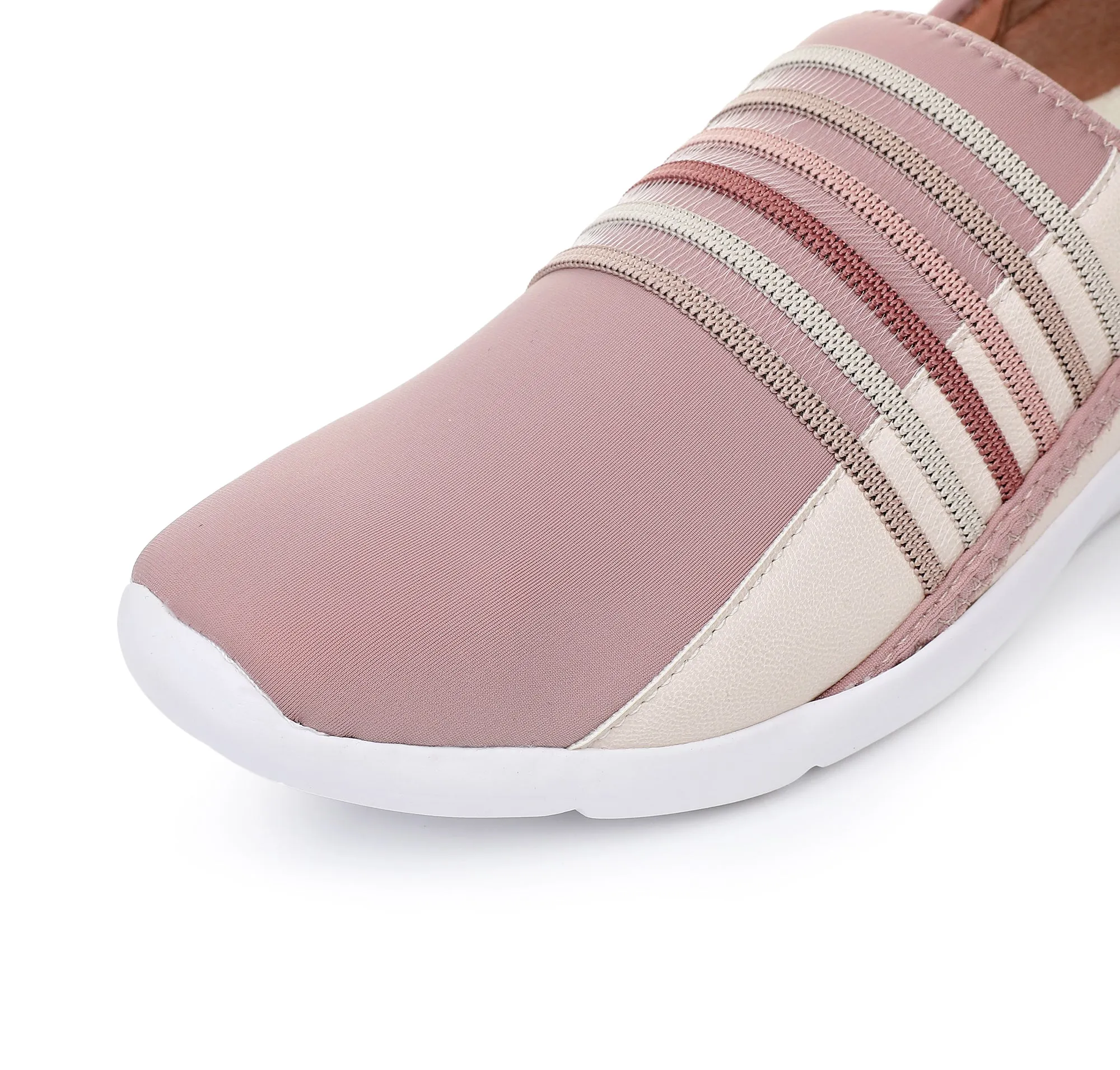 Optimized Title: Stylish Rose Easy Glide Sneakers - Model S005035