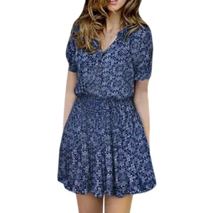 Floral Boho Mini Dress