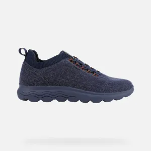 Geox Spherica Womens Sneaker Navy