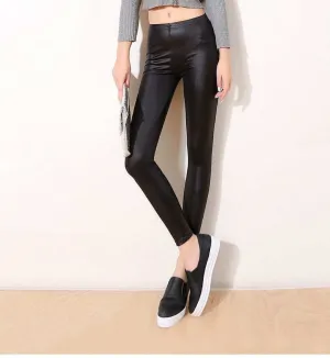 Glow Chic's Faux Leather Leggings