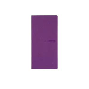 Hobonichi Weeks MEGA,  Hobonichi Techo 2025 Sneaker: Rich Purple Weeks Mega Softcover Book / Weekly Horizontal / January start / Monday start - English Edition