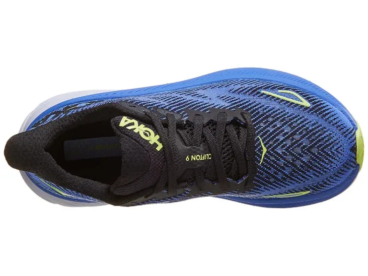 Hoka | Clifton 9 | Women's | Black/Stellar Blue