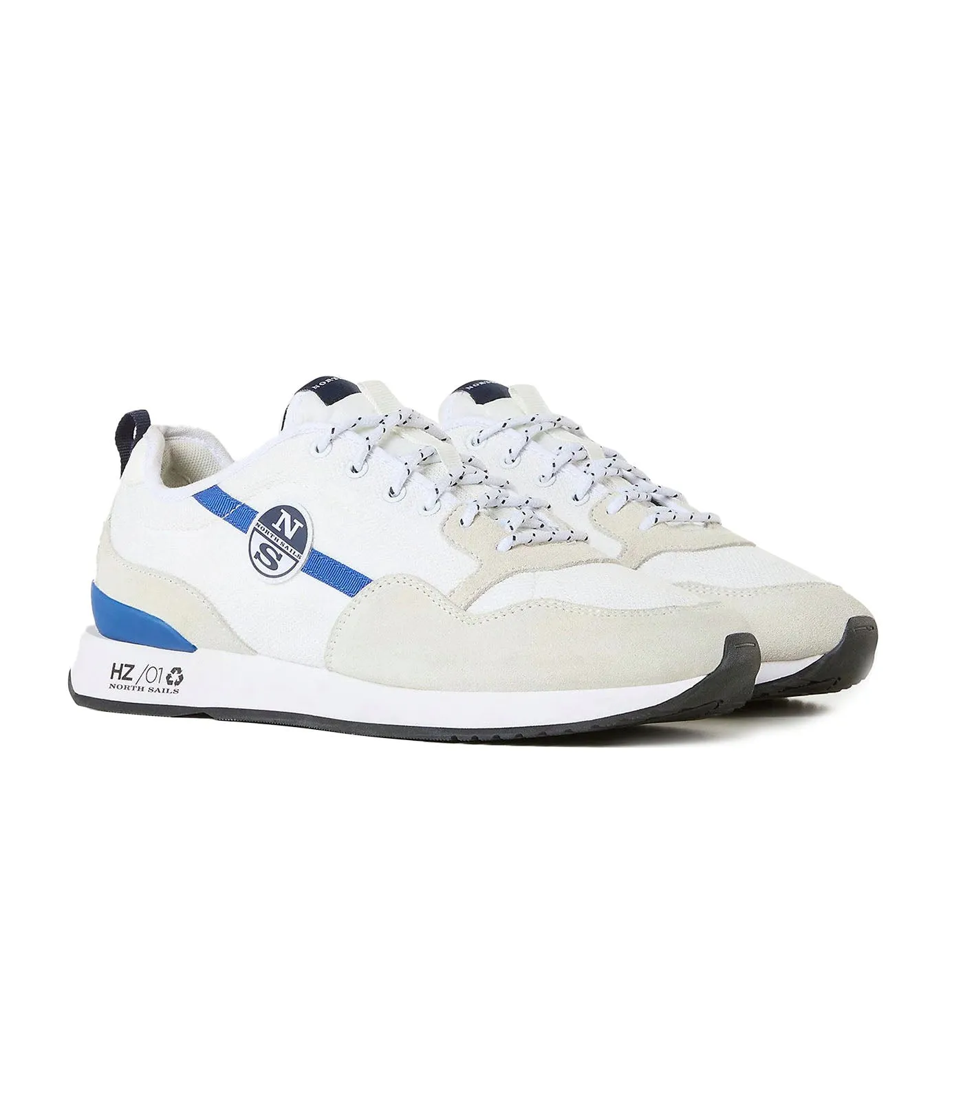 Horizon Plain Sneakers White/Blue