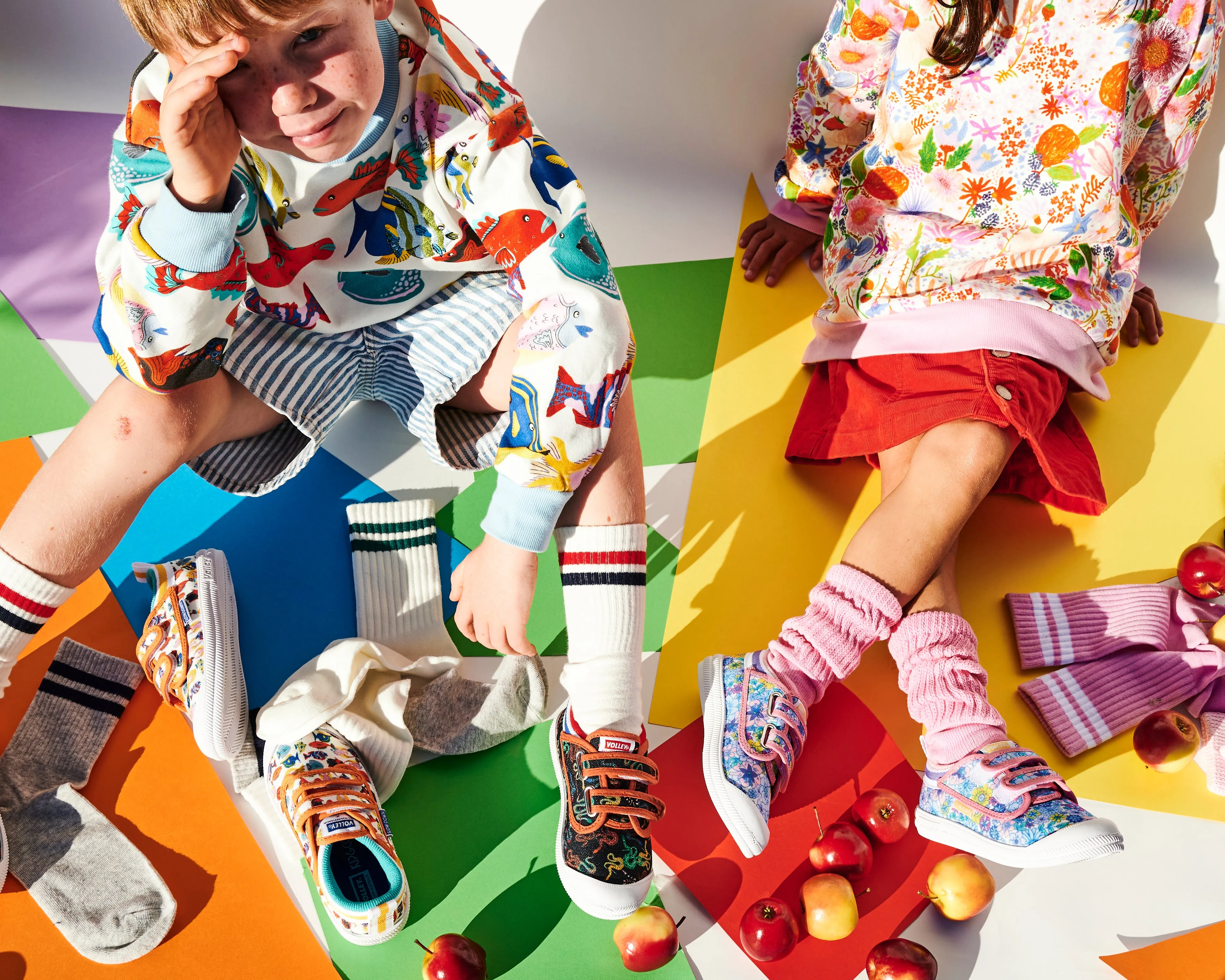 Kip & Co x Volley Bunch Of Fun International Junior Kids Sneaker