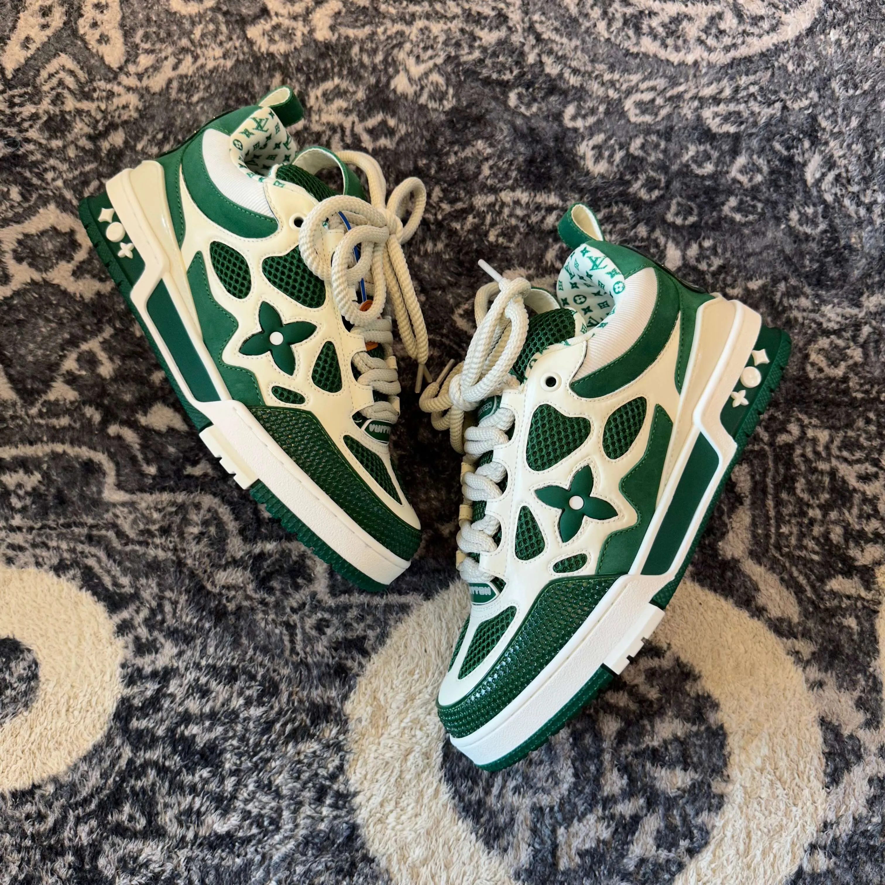 Louis Vuitton LV Trainer Green Skate Sneaker