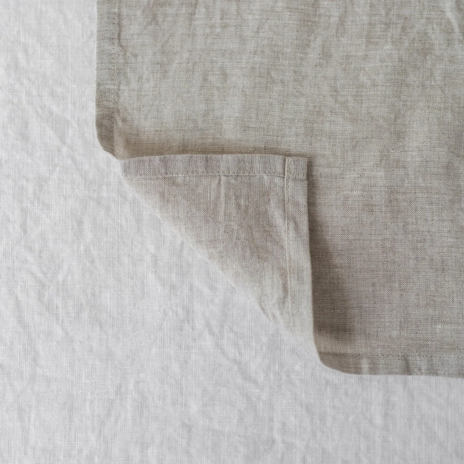 Melange Lightweight Linen Tablecloth