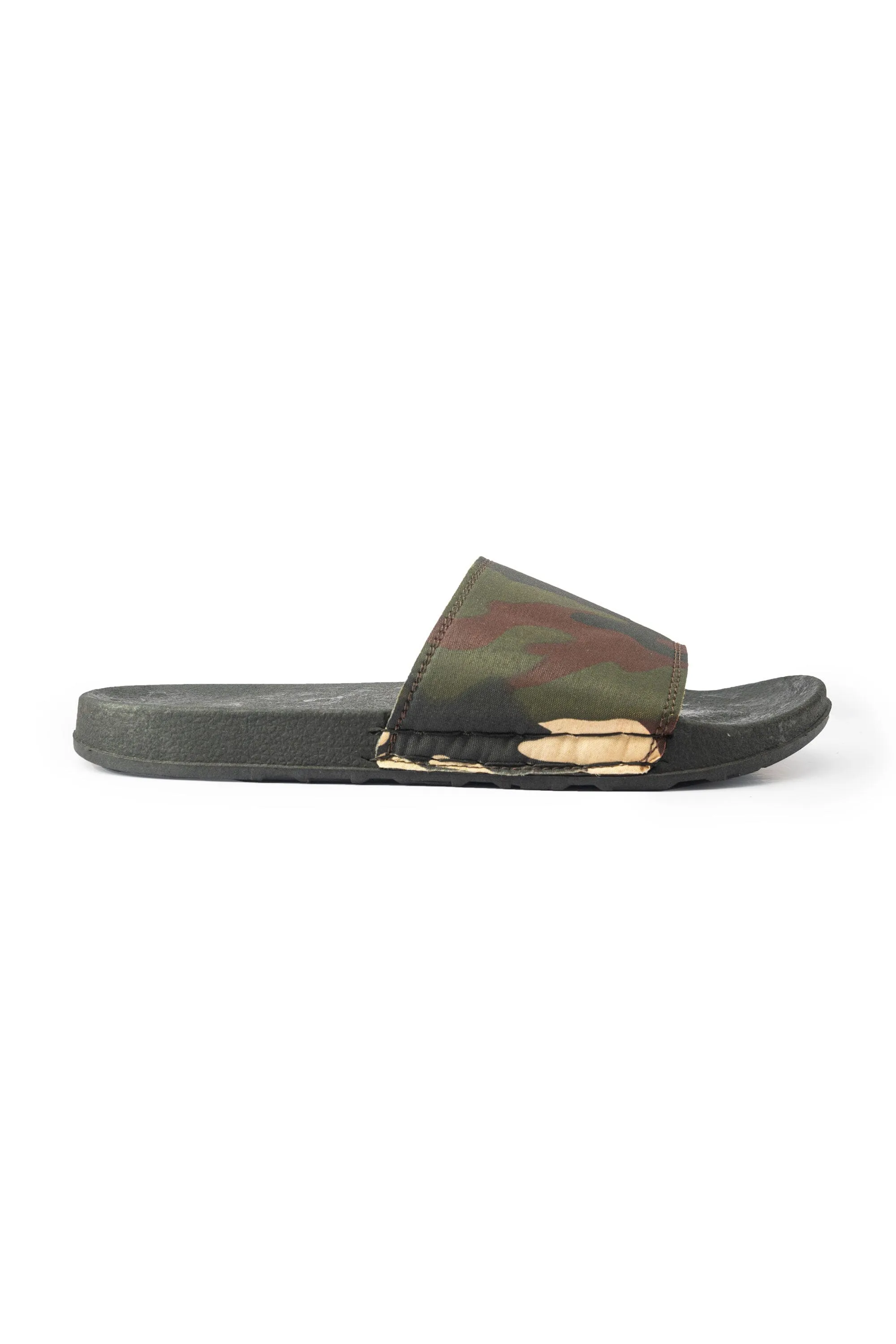 Men's Camo Style Printed Classic Slides