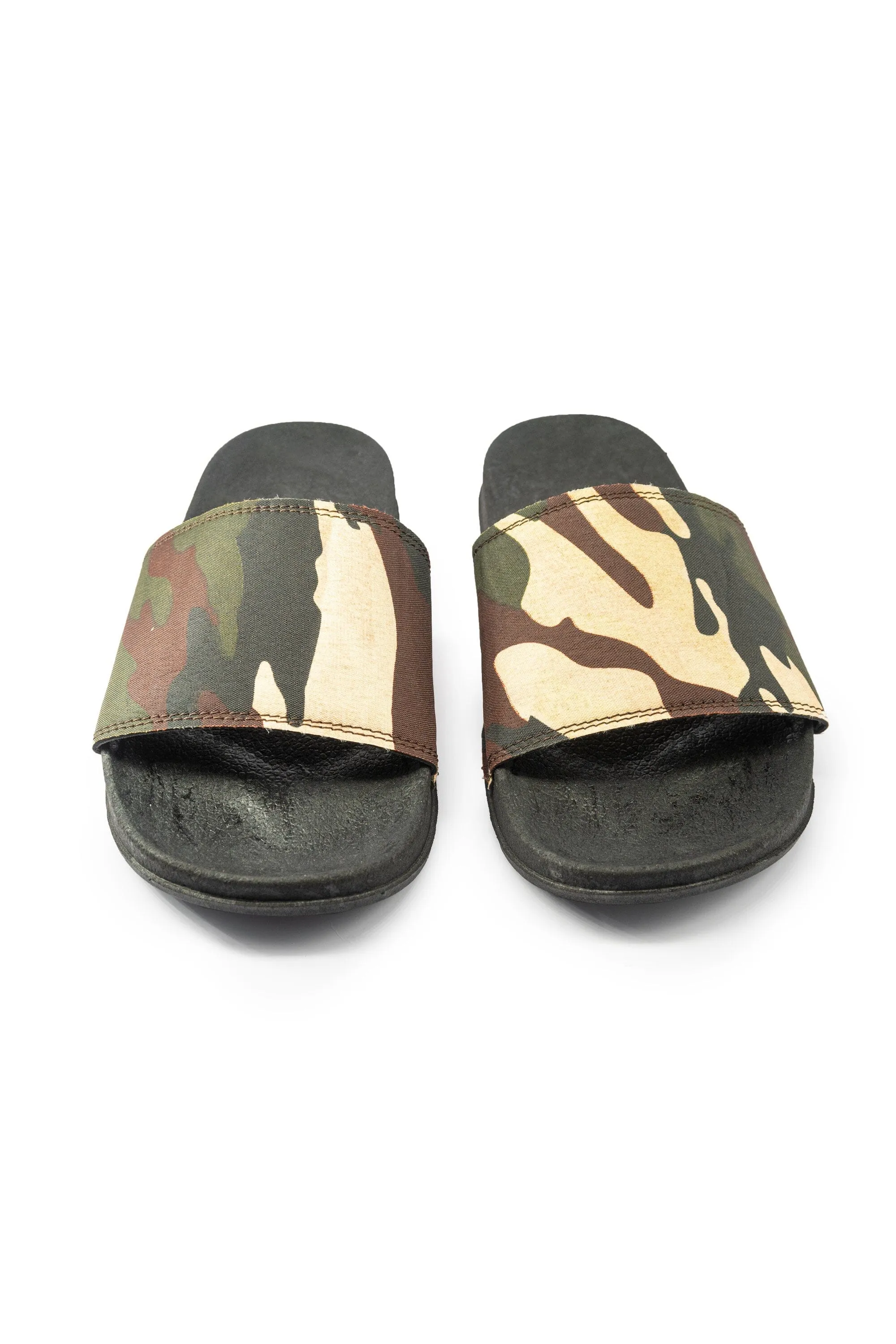 Men's Camo Style Printed Classic Slides