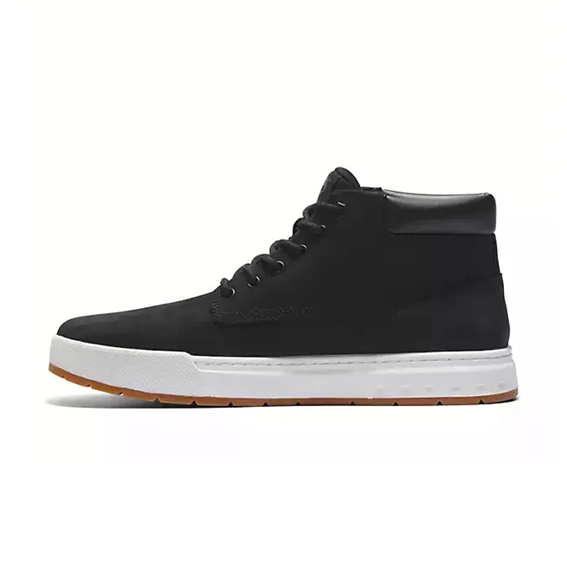 Men's Maple Grove Leather Chukka Black Nubuck