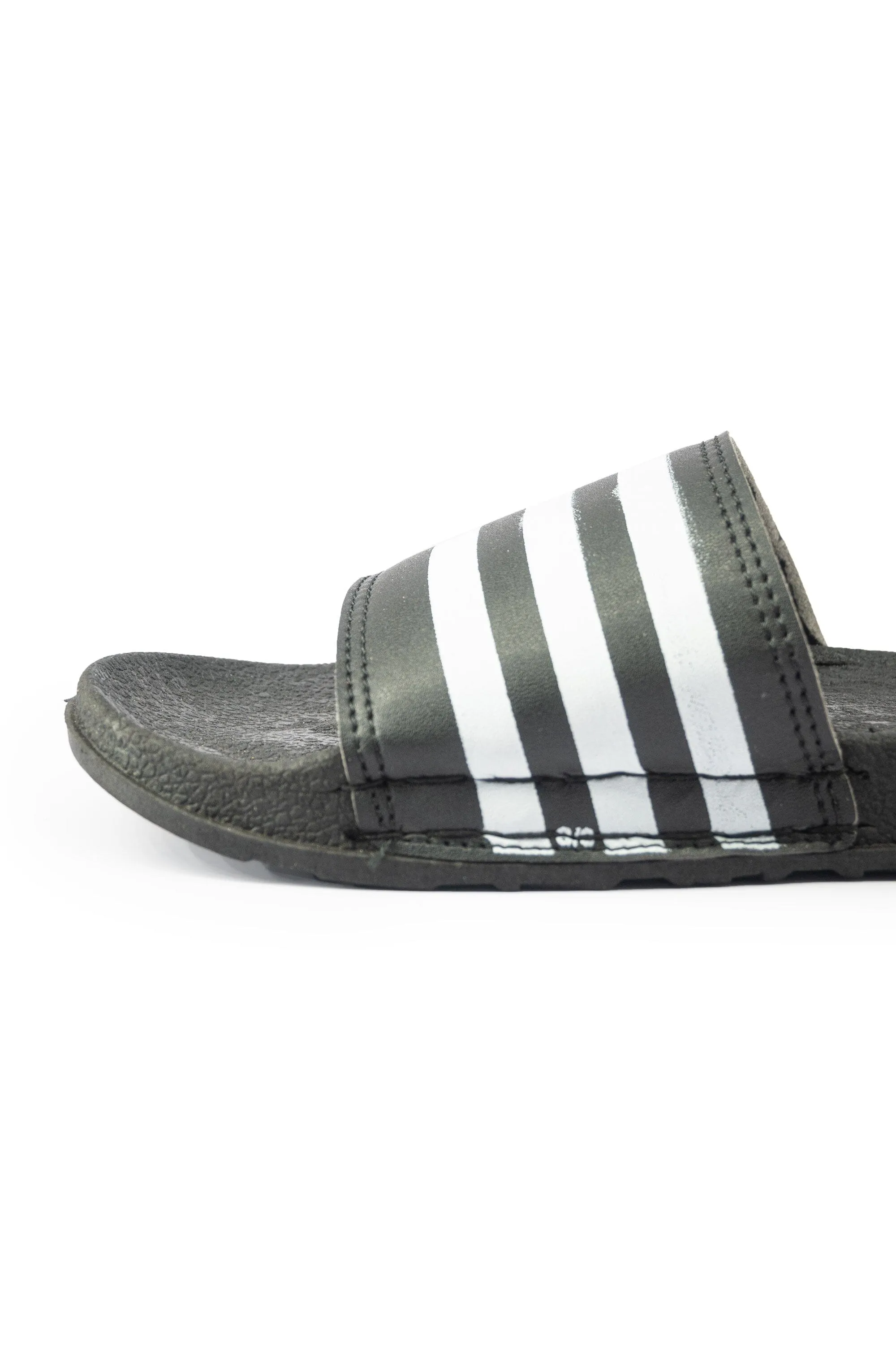 Men's Stripes Printed Classic Slides