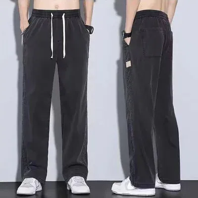 Men's Tencel Breathable Wide-leg All-Match Casual Pants