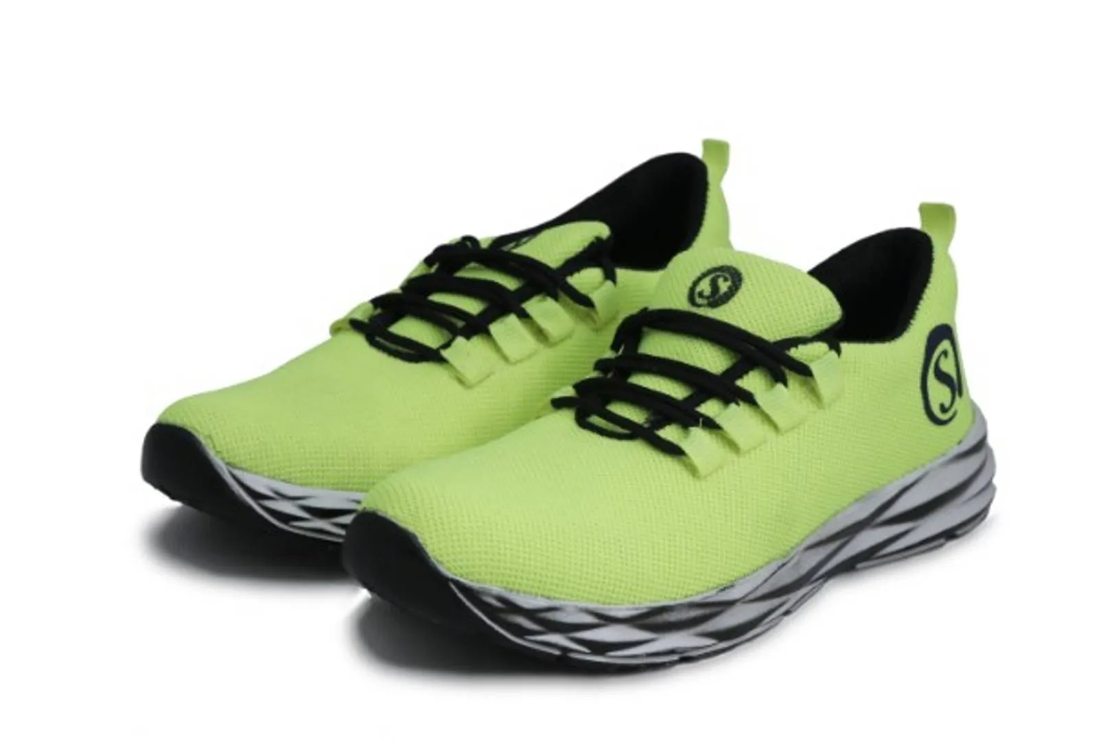 Men's Trendy Neon Green Sport Shoe