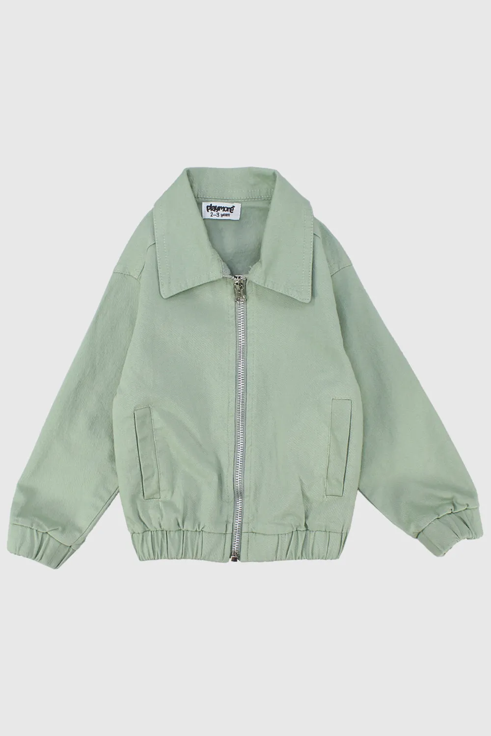 Mint Green Long-Sleeved Jacket