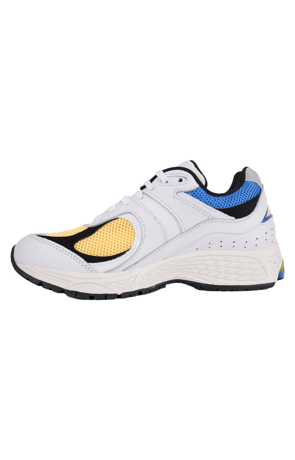 New Balance 2002R Sneakers - White and Lagoon