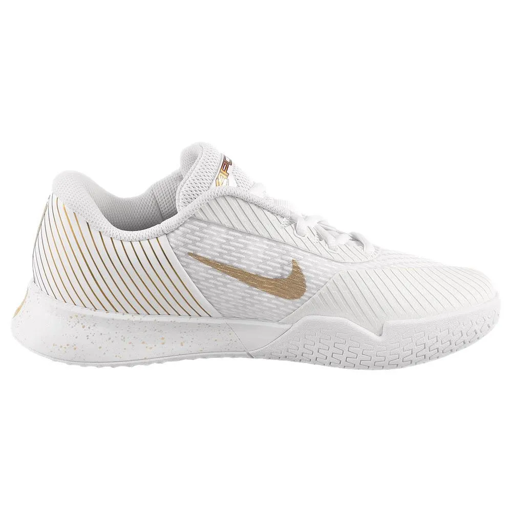 Nike Women's Air Zoom Vapor Pro 2 - Wimbledon - White/Metallic Gold Grain