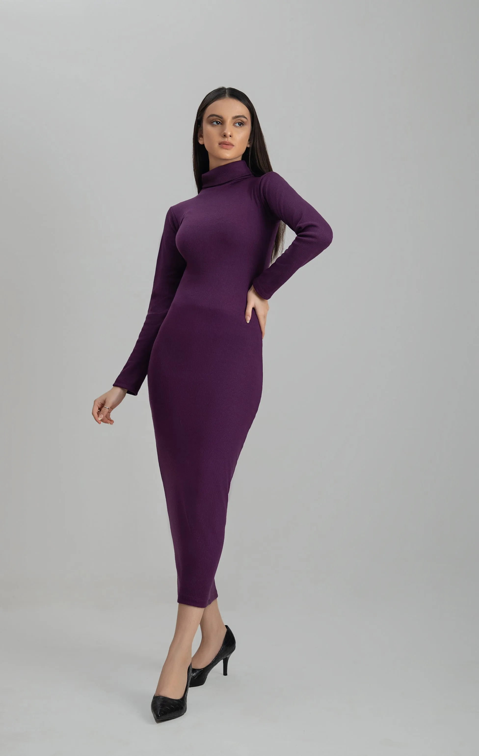 Pack of 3 highneck Bodycon dress