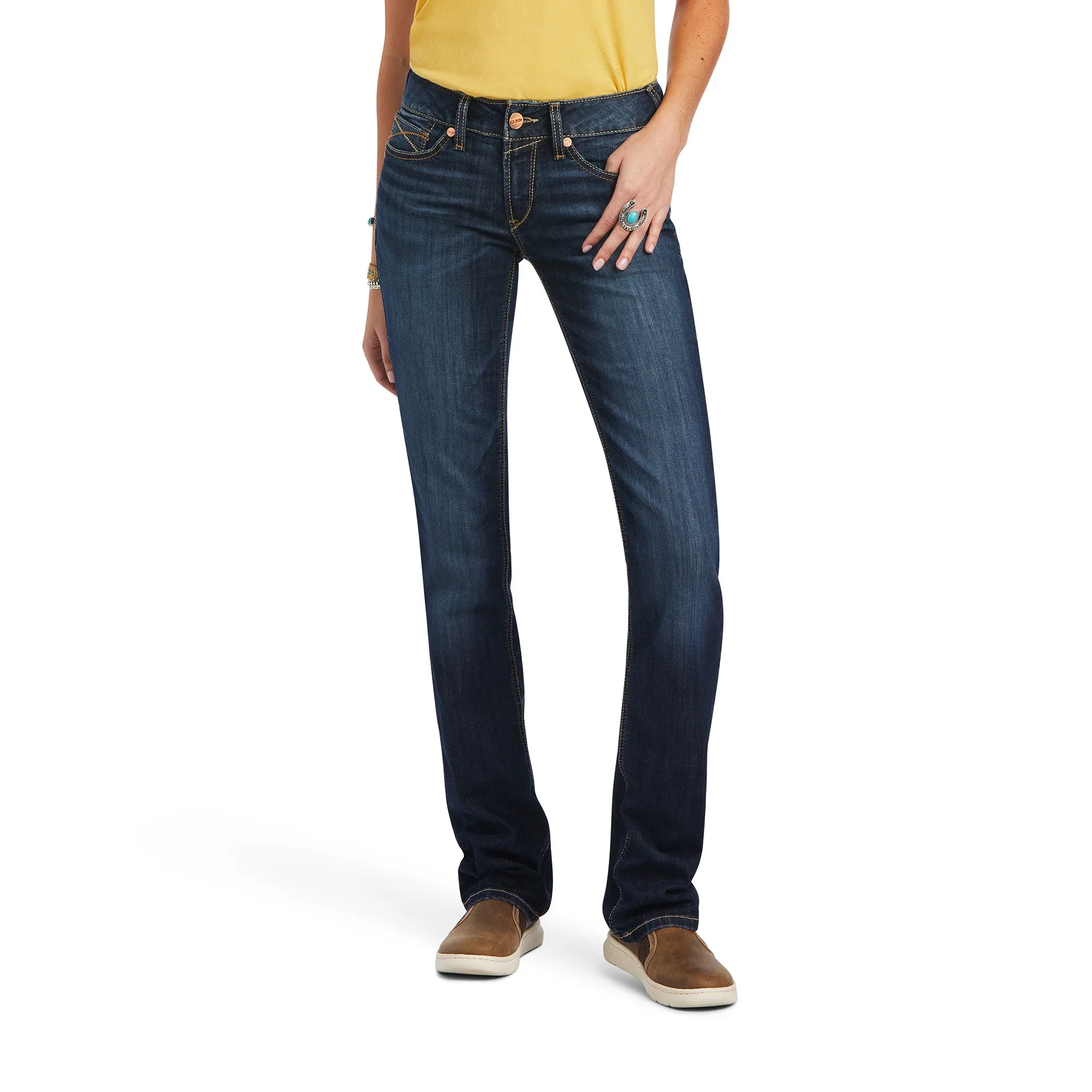 R.E.A.L.™ Mid Rise Octavia Straight