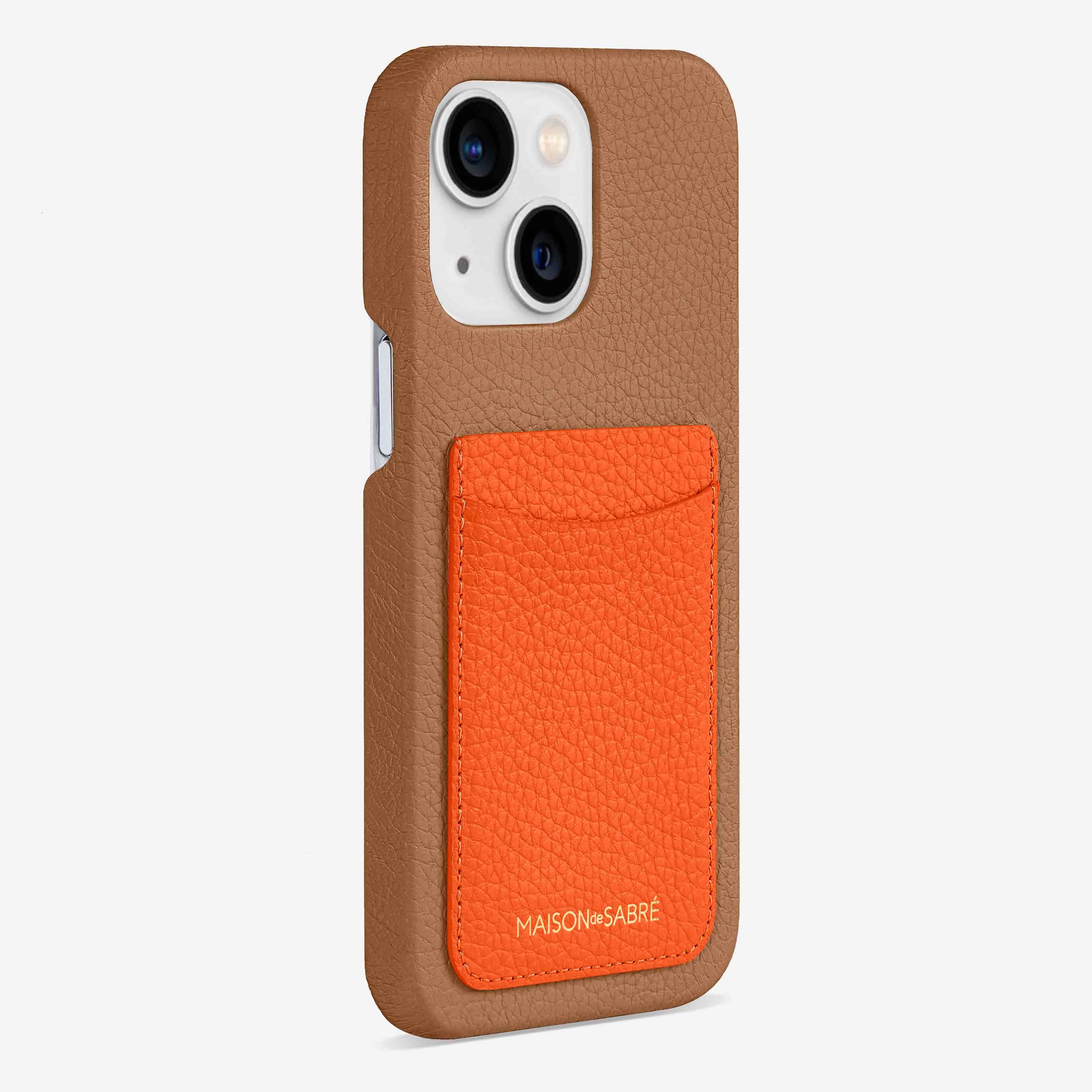 The Card Phone Case iPhone 13 - Manhattan Sandstone