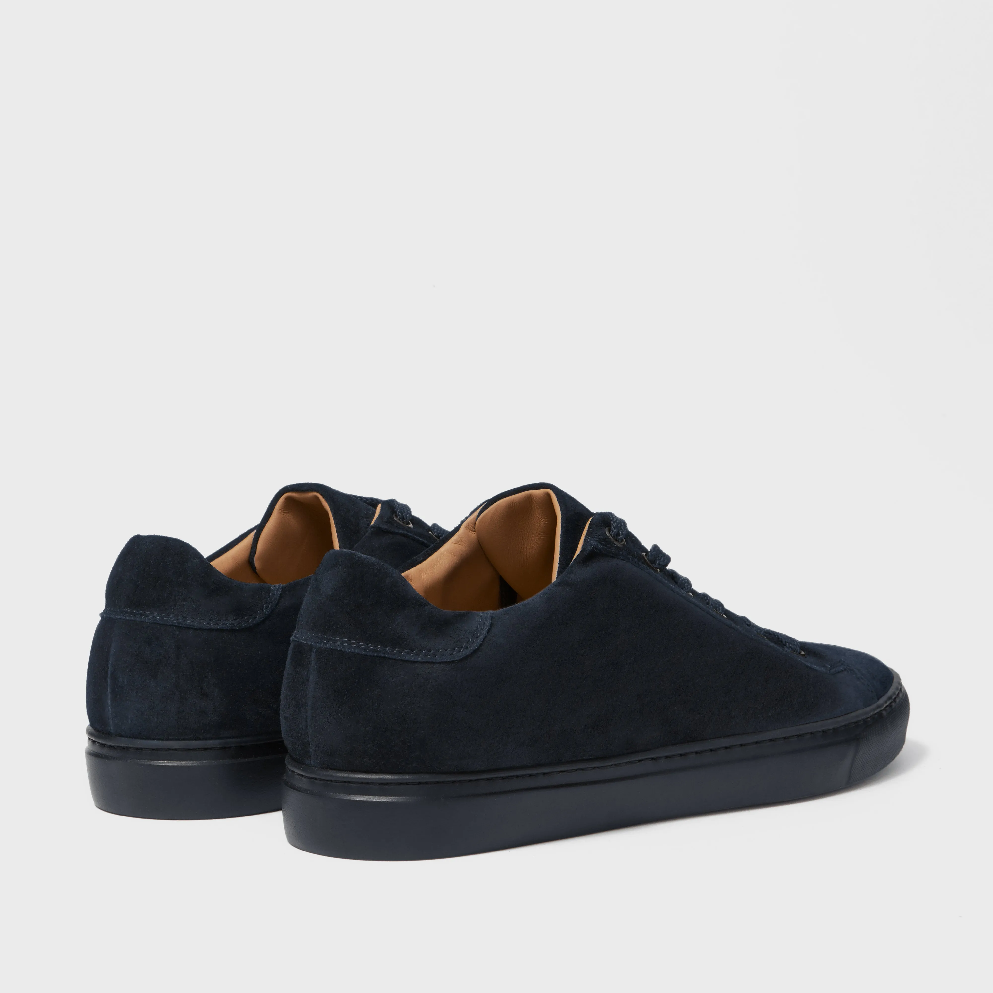 Thomas P Velvet Suede Navy