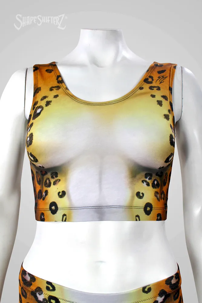 Woman's  'Leopard' Crop Top