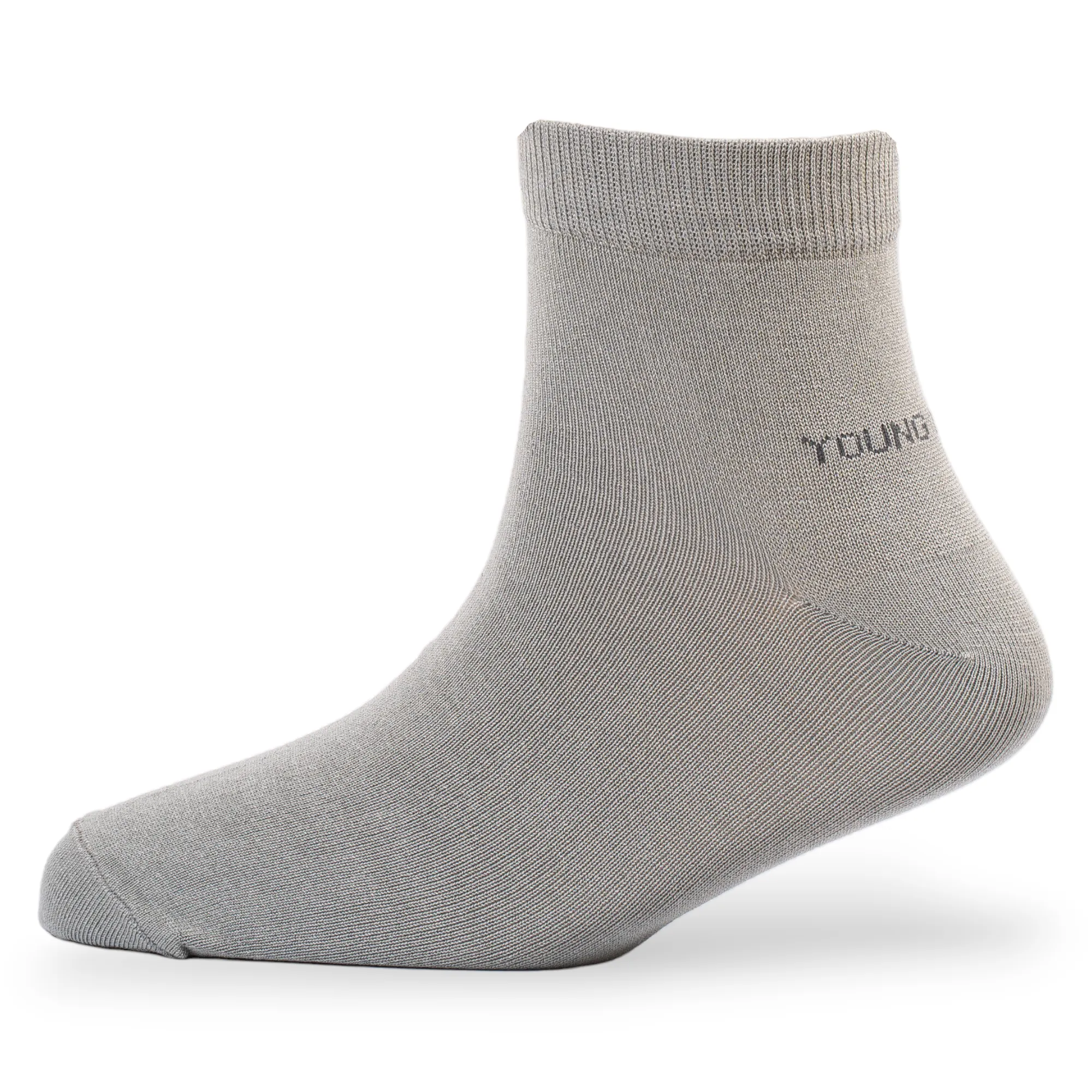 Young Wings Men's Multi Colour Cotton Fabric Solid Ankle Length Socks - Pack of 5, Style no. M1-295-001 N