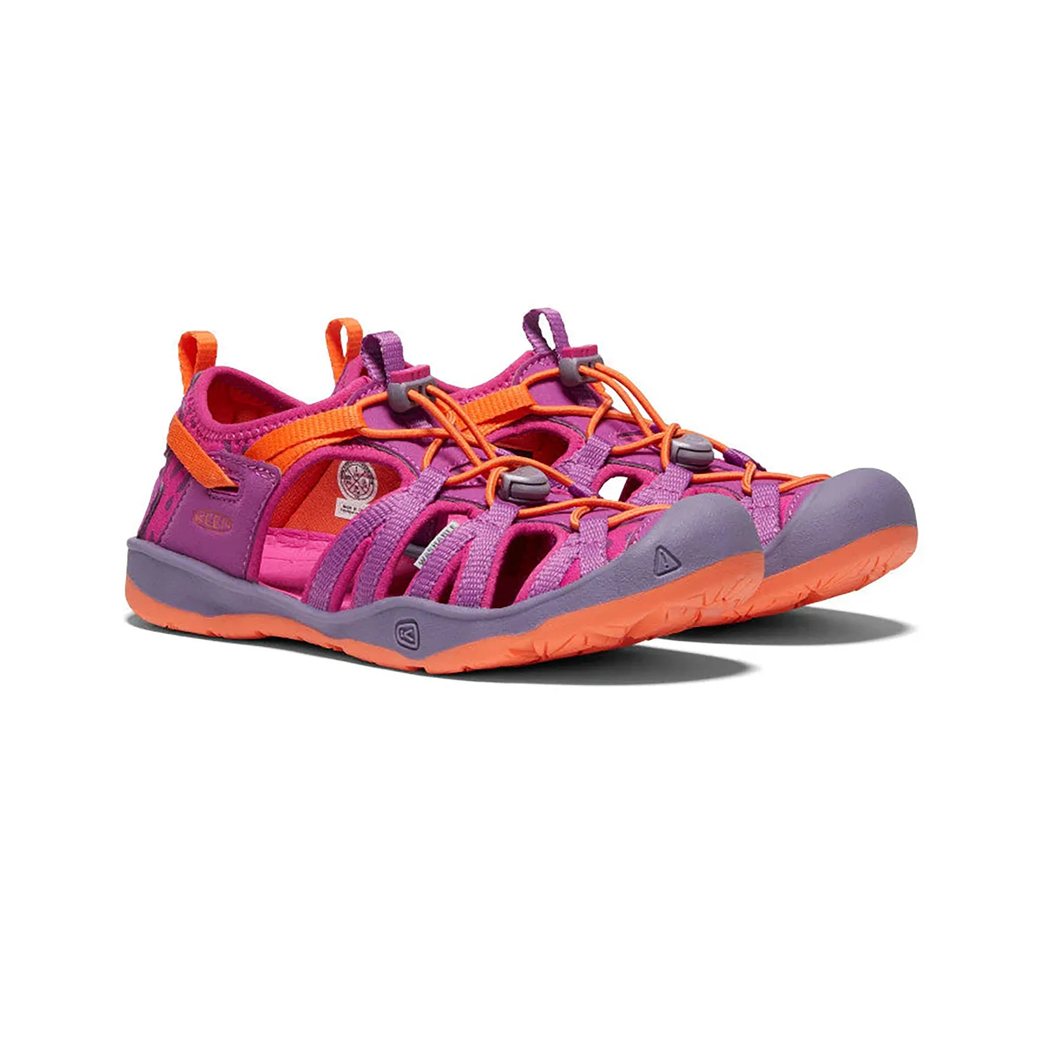 Youth Moxie Sandal - Purple Wine / Nasturtium